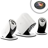 Hi-Fidelity 2.1 Desktop MultiMedia Speaker System - Elegant and Modern Design with 20W RMS Power and Sound Balance Technology
