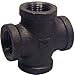 B & K/Mueller Inds(Import) 521-005HC 1" BLK Cross - Quantity 15