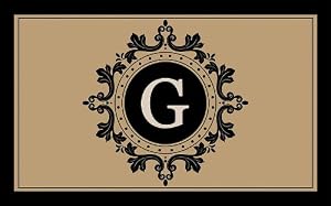 Imperial Monogram Coir Mat - G