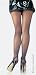 Leg Avenue Plus Size Sheer Panty Hose Rhine Stones Seam 9909Q