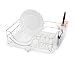 Simplehuman KT1111 System Stainless-Steel Dish Rack with Bamboo Knife Block