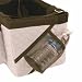 Snoozer Buddy Bike Basket in Gray and Black