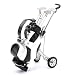 Golf & More, Stiftehalter Golfcaddy mit 3 Golfstifte, Golf Desktop, Golfgeschenke und witzige Golfsachen
