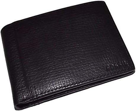 Fossil Men's Leather Collin International Bifold Wallet with Change Pocket Black