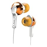 iLuv iEP322ORG City Lights In-Ear Earphones - Ultra Bass - Orange