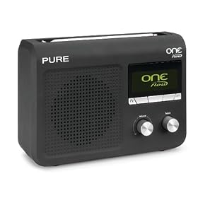 Pure - One Flow - Radio Internet portable - Radio DAB/DAB+/FM - Wi-Fi - Noir (Import Allemagne)