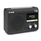 Pure One Flow Tragbares Internetradio (DAB/DAB+/UKW-Radio, W-LAN) schwarzvon "Pure"