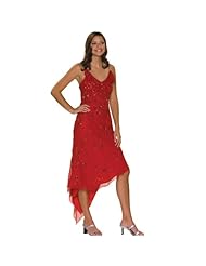 Cocktail Short Slit Beaded Keyhole Polyester/Silk Evening Dress/Party Dress 