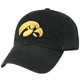 Iowa Hawkeyes Black Franchise Fitted Hat