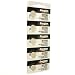 Energizer 303 Button Cell Silver Oxide SR44SW Watch Battery Pack of 5 Batteries