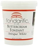 Fondarific Buttercream Antique White Fondant, 2-Pounds