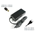 Samsung NP-N110 NP-N120 NP-N130 NP-N140 NP-N150 NP-N210 NP-N220 NP-N310 NP-N510 NP-NB30 Notebook ordinateur portable Netbook Adaptateur Bloc (avec garantie 12 mois et c�ble d'alimentation europ�en "Laptop Power (TM)" de marque)