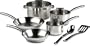 T-Fal Elegance Stainless-Steel 10-Piece Cookware Set