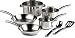 T-Fal Elegance Stainless-Steel 10-Piece Cookware Set
