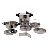 Magefesa Ideal 8 Piece Stainless Steel 3 and 8.4 Quart Super Fast Pressure Cooker Set by Magefesa