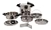 Magefesa Ideal Stainless Steel 3 and 8 Quart Super Fast Pressure Cooker 8 Piece Set
