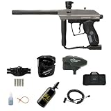 WavetoGo Spyder 2012 Xtra Paintball Marker Gun - Silver Grey Ultra 47ci Bag Combo