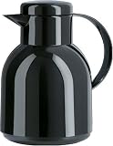 Emsa Samba 504235 Insulated Thermos Can 1.0 L Quick Press Translucent Black