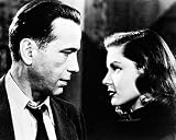 HUMPHREY BOGART & LAUREN BACALL 24x36 B&W POSTER PRINT