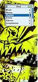 Yellow Skull - Apple iPod nano (1st Generation) 1GB 2GB 4GB Hard Case iJacket - Shock Absorbent Hard Protective Faceplate Cover + FREE iPod nano Screen and Surface Protector Shield