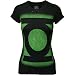 Search : Green Lantern Glitter Logo Juniors Girly T-Shirt
