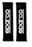 Sparco 01090R3NR 2 Alcantara Black Seat Belt Harness Pad
