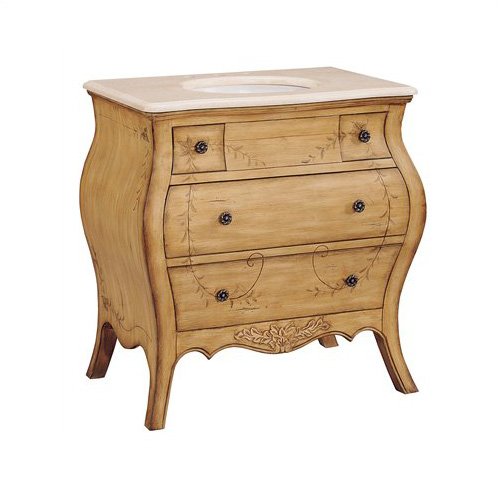 Belle Foret Light Brown Single Basin Vanity