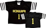 Iowa Hawkeyes Youth Black Football Jersey
