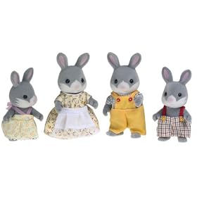 Calico Critters Rabbit Family