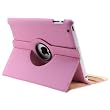 Stylish PU Leather Smart Cover (Pink) 360 Rotating With Swivel Stand For iPad 2 Stylish PU Leather Smart Cover (Pink) 360 Rotating With Swivel Stand For iPad 2