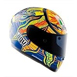 AGV Gp-Tech Rossi 5 Continents Full-face Motorcycle Helmet Size Medium New by AGV
