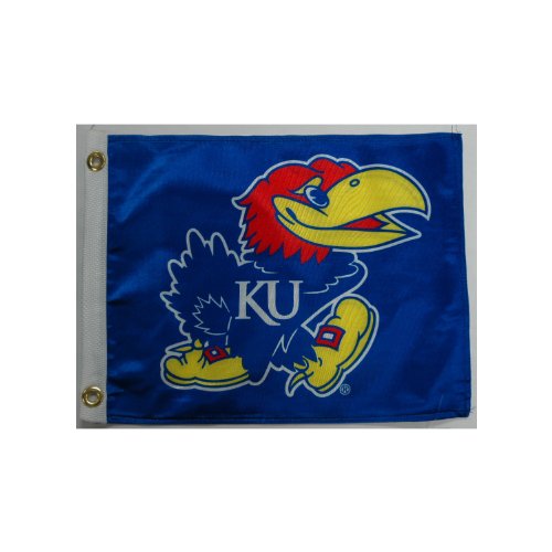 NCAA Kansas Jayhawks Boat/Golf Cart Flag