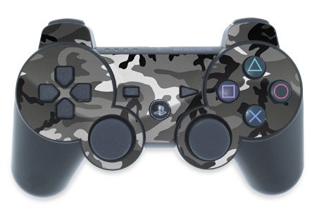 Urban Camo Design PS3 Playstation 3 Controller Protector Skin Decal Sticker