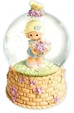 Girl W/Lilacs Musical Waterglobe - Precious Moments 641001