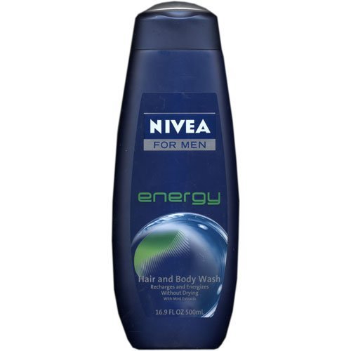 Nivea For Men Energy Hair and Body Wash -- 16.9 fl oz