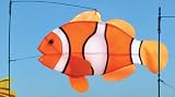Swimming Clown Fish Outdoor Lawn Decoration