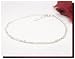 Zartes 925 Silber XL Fusskettchen Anklet Singapore Fusskette - l�ngenverstellbar von 22 cm bis 25 cm!