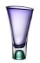 Kosta Boda Zoom 12-3/4-Inch Vase Lilac Green