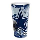 NFL Dallas Cowboys Three Pack 24-Ounce Durable Plastic Cups