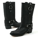 Frye -- *Harness 2 Ring 77271 Blk -- Women's Shoes,Boots