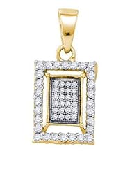 0.38CTW DIAMOND HEART PENDANT