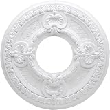Review Westinghouse 77773 / Westinghouse 77773 Ansley Medallion, Two-Piece Design, 16- 1/2-Inch Width, White