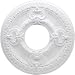 Tools & Hardware : Westinghouse 77773 Ansley Medallion, Two-Piece Design, 16- 1/2-Inch Width, White
