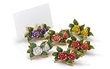 Swarovski Crystal 6 Piece Flower Card Holder