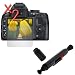 GTMax 2x Clear LCD Screen Protector + Lens Clearning Pen for Nikon D3000 Digital SLR Camera