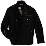 wool jacket:Marc New York by Andrew Marc men Prince Jacket, Black, X-Large