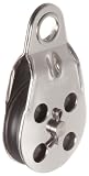 RONSTAN RF104 Ferrule Top Removable Sheave Wire Rope Single Block, 1870 lbs Load Capacity, 1-3/4" Sheave