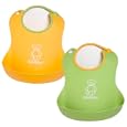 BabyBj�rn Soft Bib 2 Pack - Green/Yellow