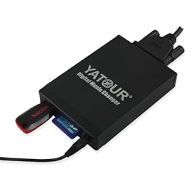 Koolertron Car Digital Music Changer USB SD MP3 for Honda Series- blue port