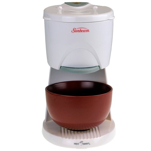 "Sunbeam 6142 Hot Shot Hot Water Dispenser with Red Ceramic Bowl, White" "Sunbeam 6142 Hot Shot Hot Water Dispenser with Red Ceramic Bowl, White"